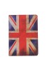 Apple iPad 2/3/4 360 Rotaing Pu Leather with Viewing Stand Plus Free Stylus Case Cover for Apple iPad 2-Union Jack